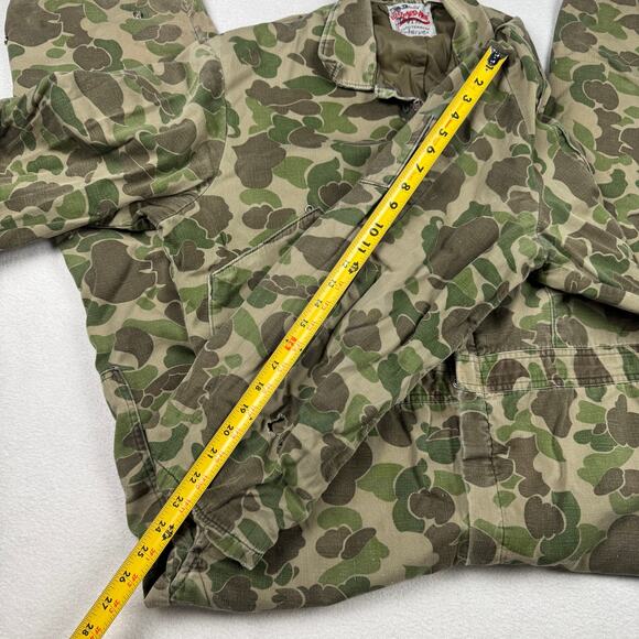 Vintage Walls Blizzard Pruf Coveralls Sz XL Duck Camo Insulated Hunting Outdoors - Picture 6 of 16